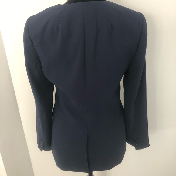 J Crew French Girl Blazer 12, Navy 2 Button NWT - Picture 10 of 11